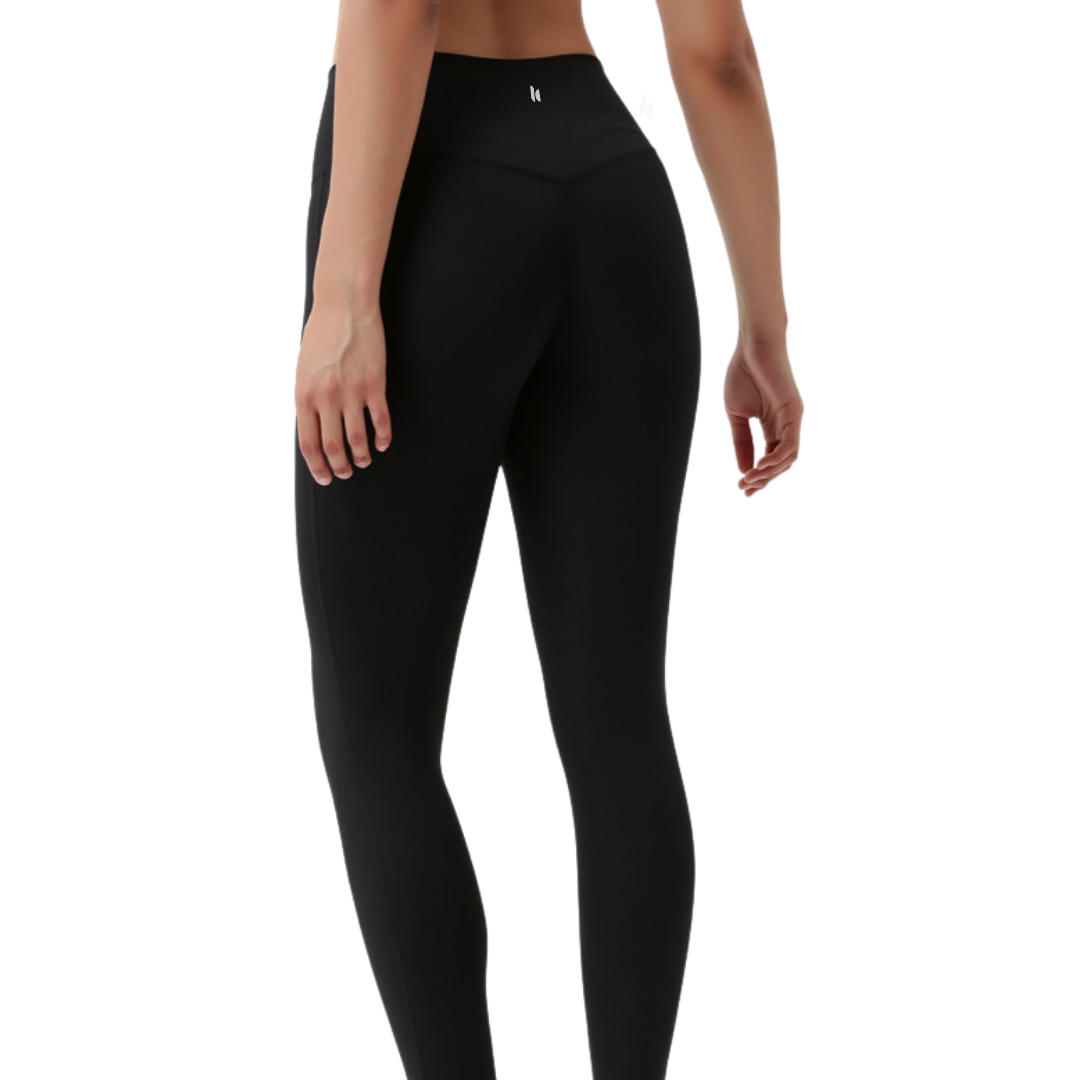 Essentiel High-Waist Leggings - Black